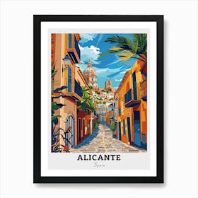 Alcante Spain Travel Art Print