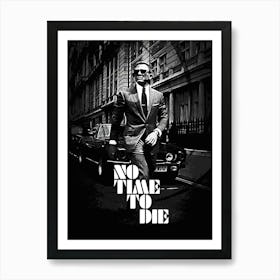 No Time To Die James Bond Art Print