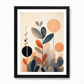 Floral Print 44, Mid Century Modern Wall Art, Pop Culture Print Modern Art, Exhibition Poster Minimalist Modern, Retro Print, Bauhaus Art Print