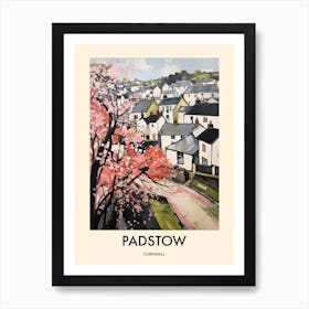 Padstow (Cornwall) Painting 1 Travel Poster Art Print