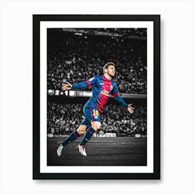 Lionel Messi Art Print