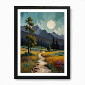 Landscape Painting Art Print