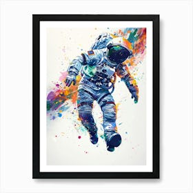 Astronaut Canvas Print 10 Art Print