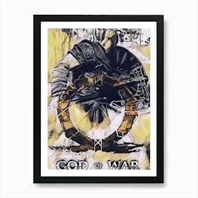 God Of War 9 Art Print