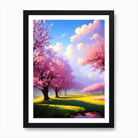 Cherry Blossoms 9 Art Print