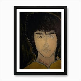 Bruce Lee The dragon Art Print