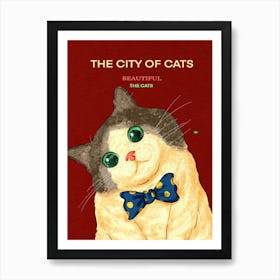 City Of Cats Beautiful The Cats 1 Póster