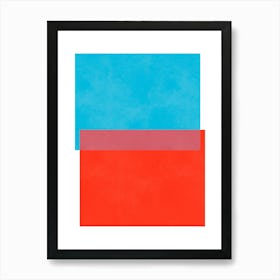 Modern and conceptual geometric 6 Art Print