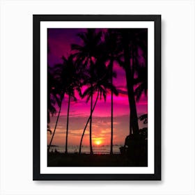 Sea View Cool Art Print