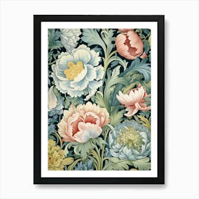 Floral Wallpaper 45 Art Print