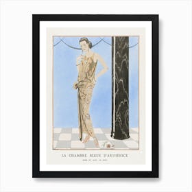 La Chambre Bleue D Arthénice Robe Du Soir, De Beer (1923), 1 George Barbier Art Print