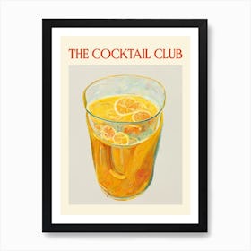 The Cocktail Club 2 Art Print