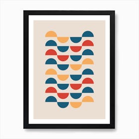 Abstract Bauhaus Art Print Art Print