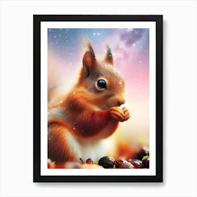 Wild Animal Illustration 58 Art Print