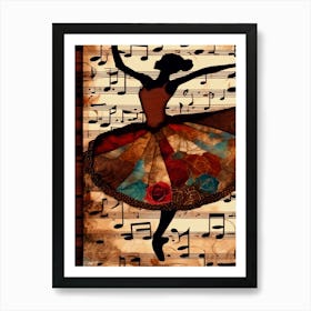 Music and Dance  Art Print