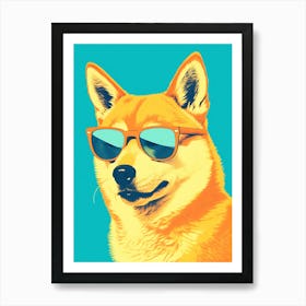 Shiba Inu 1 Art Print