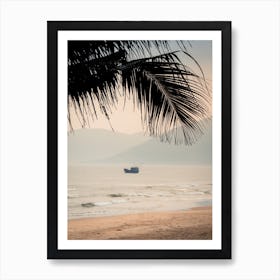 A Boat Of Lang Co Vietnam Art Print