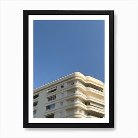 Apartment Building In Marbella Art Print