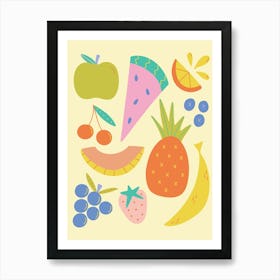 Tutti Frutti Art Print