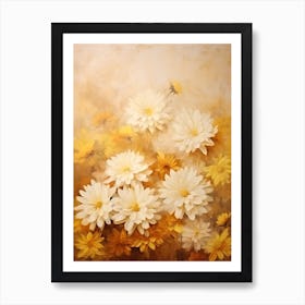 Dahlias 8 Art Print