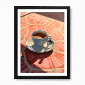 Cafe Miel Art Print