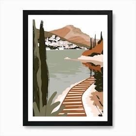 Path To The Sea 9 Art Print