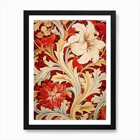 William Morris Wallpaper 187 Art Print