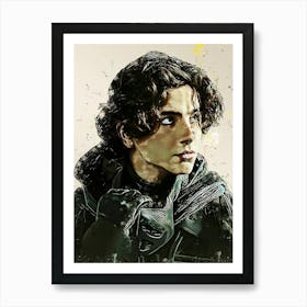 paul atreides dune movie 19 Art Print