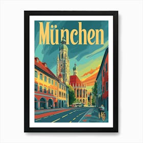 Munich Art Print