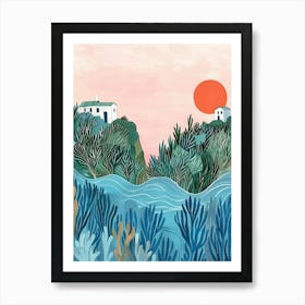 House By The Sea 13 Art Print