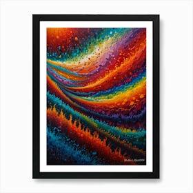 Abstract Painting 502 Art Print