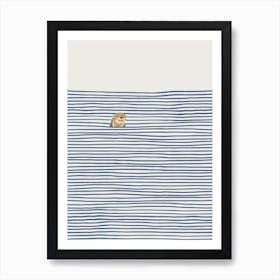 Otter Pop Art Print