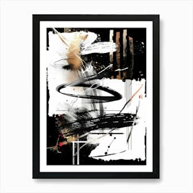 Abstract Painting 1700 Art Print