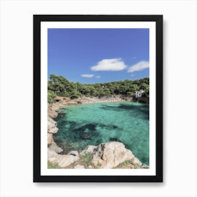 Ibiza Beach Art Print