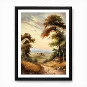 Landscape Painting 14 Art Print