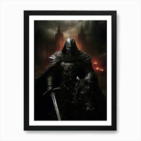 Dark Knight 6 Art Print