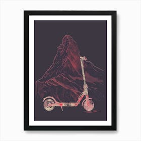 E-Scooter Art Print