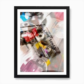 Retro Love1 Art Print