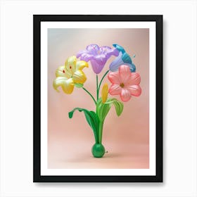 Dreamy Inflatable Flowers Lily 3 Art Print