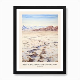 Gobi Gurvansaikhan National Park Mongolia 4 Poster Art Print