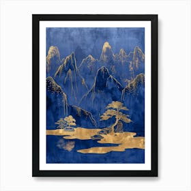 Chinese Mountains 29 Art Print