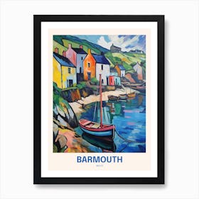 Barmouth Wales 8 Uk Travel Poster Art Print