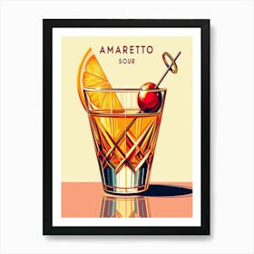 Amaretto Sour 10 Art Print