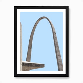 Architecture Master Niemeyer Arch Art Print