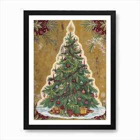 Christmas Tree 27 Art Print