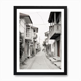 Fethiye, Turkey, Photography In Black And White 2 Art Print