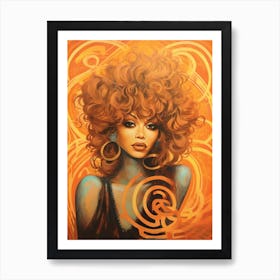 Tina Turner Retro Poster Art Print