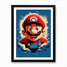 Mario Bros 30 Art Print