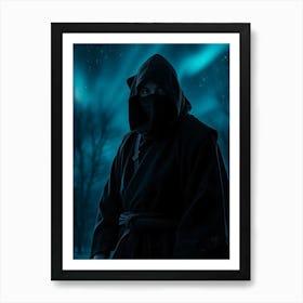 Dark Ninja - Diverse Art Illustration 29 Art Print