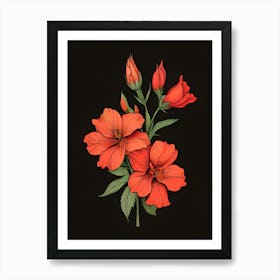 Hibiscus 20 Art Print